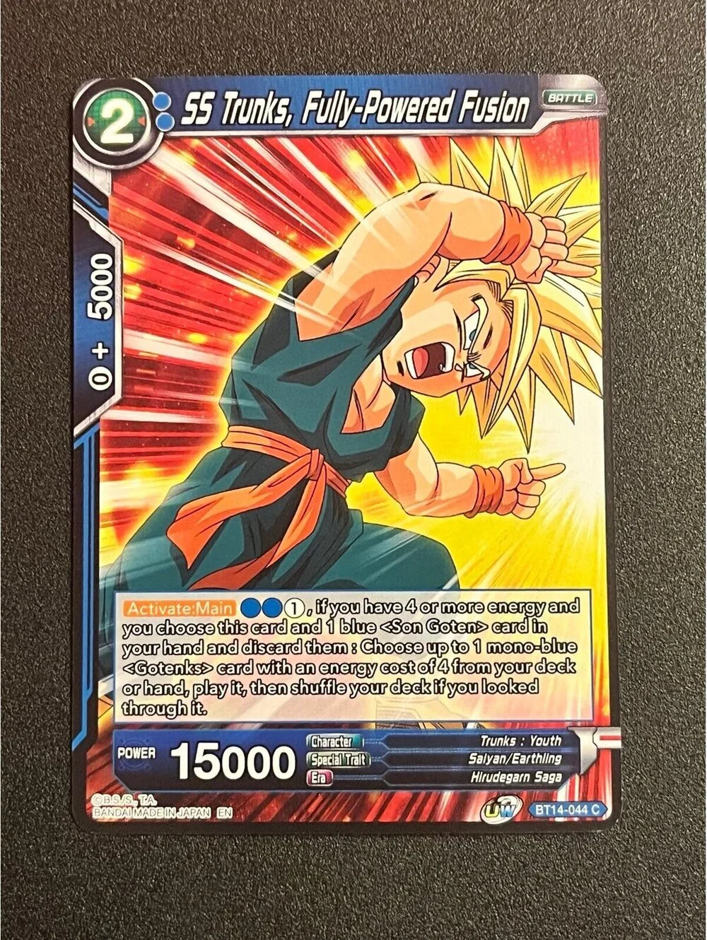 Dragon Ball Z Super Masters/Fusion World 16x Card Lot - Goku SS Trunks Vegeta